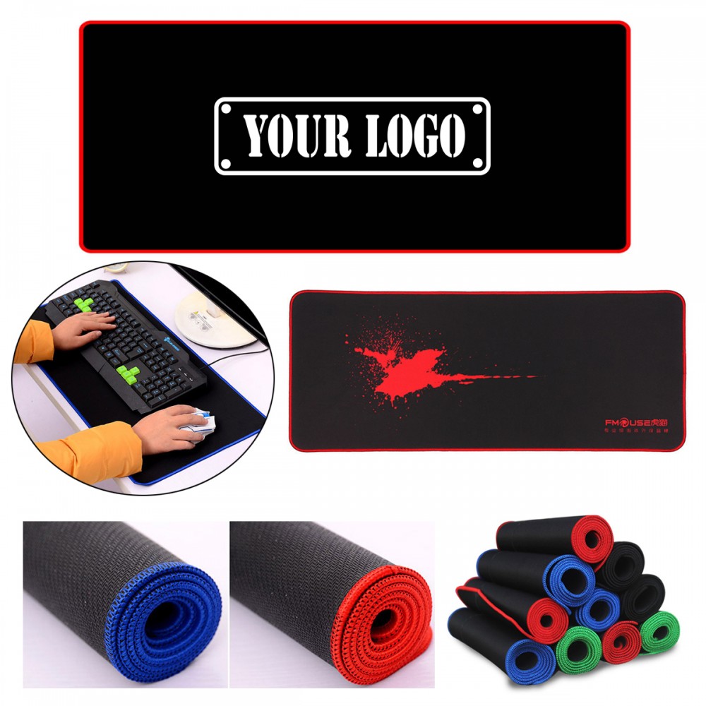 Oversized Non-Slip Mouse Pad with Logo