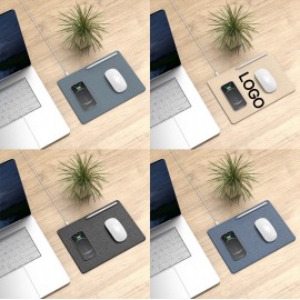 Personalized Wireless Charging Mouse Pad  Personalized Wireless Charging Mouse Pad