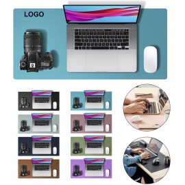 Promotional Leather Desk Pad Protector Mouse Pads