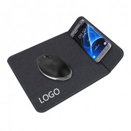 Promotional 15w 2-in-1 mobile phone Wireless charging mouse pad  Promotional 15w 2-in-1 mobile phone Wireless charging mouse pad