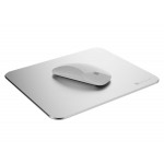Aluminum Mouse Pad with Non-slip Rubber Base with Logo