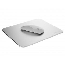 Aluminum Mouse Pad with Non-slip Rubber Base with Logo  Aluminum Mouse Pad with Non-slip Rubber Base with Logo