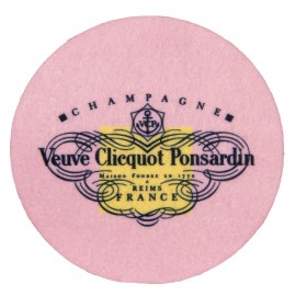 Personalized Dot Full Color Felt Coaster