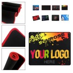 Mouse Pad With Stitched Edge Custom Imprinted