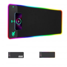 Custom Wireless Charging Gaming Mouse Pad  Custom Wireless Charging Gaming Mouse Pad