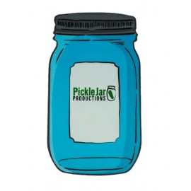 Jar Shape Soft Mouse Pad 9"x 5"x 0.125" with Logo