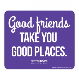 DuraTrac Matte Plus Hard Surface Mouse Pad w/Light-Duty (EVA) Foam Backing (7.5"x9"x1/8") with Logo