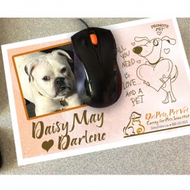 Mouse Pad Clik Onz 9" x 6" with Logo