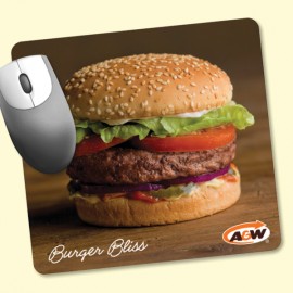 Vynex Heavy Duty 7.5"x8"x1/8" Hard Surface Mouse Pad with Logo