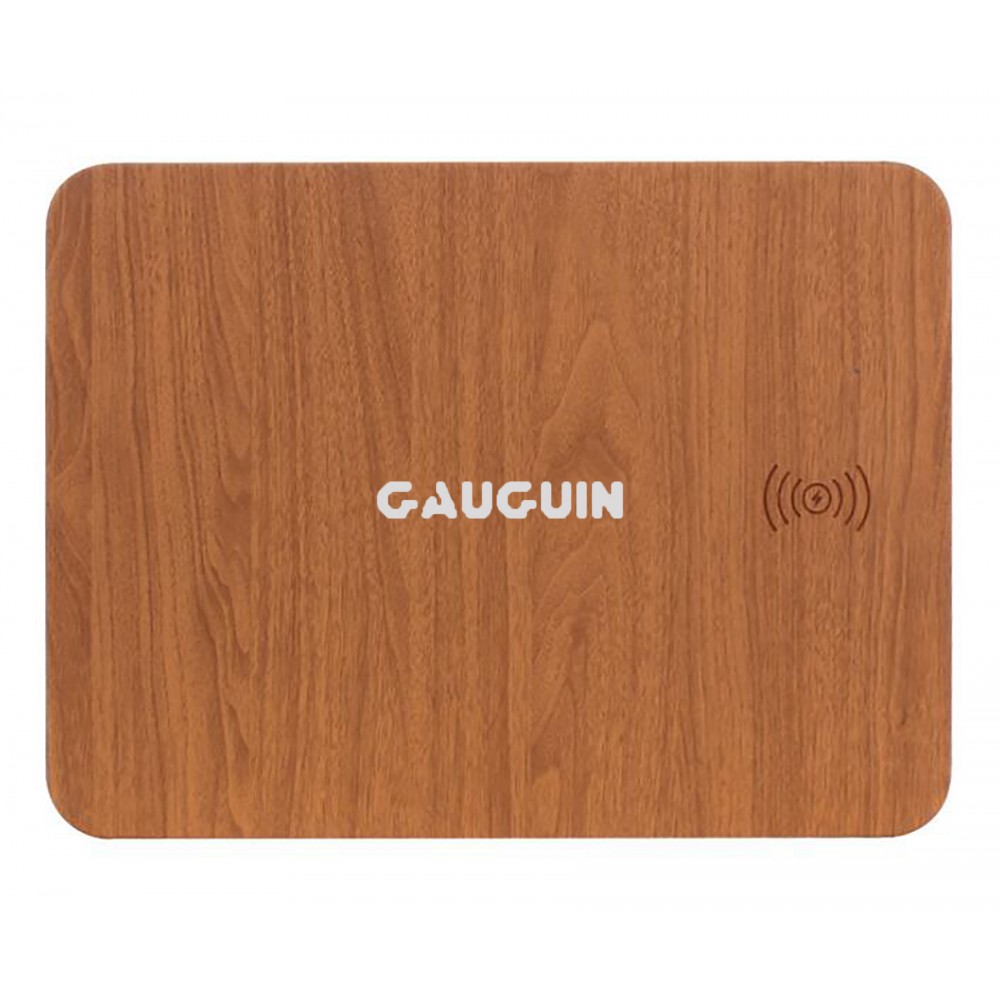 10W QI Wireless Charger Mouse Pad with Logo