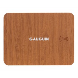 10W QI Wireless Charger Mouse Pad with Logo  10W QI Wireless Charger Mouse Pad with Logo
