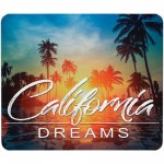 7.5" x 9" White Textured Unisub Sublimatable Mouse Pad with Logo