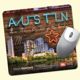 Customized Vynex DuraTec 7.5"x8"x1/16" Hard Surface Mouse Pad