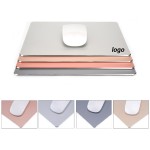 Logo Branded Aluminum Alloy Mouse Pad
