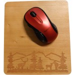 Custom 8" x 9" - Wood Mouse Pads