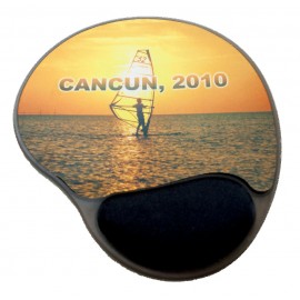 9" x 10" Mousepads with Gel Wrist Pad with Logo
