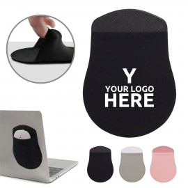 Universal Stick-On Mouse Pouch with Logo  Universal Stick-On Mouse Pouch with Logo