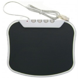 Mouse Pad with USB 4-Port Hub with Logo