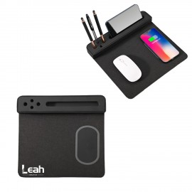 Logo Branded Wireless Charging Mouse Pad