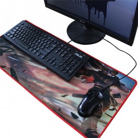 Personalized Large Stitched Edge Mouse Pad  Personalized Large Stitched Edge Mouse Pad