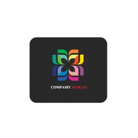 Logo Branded Customized Soft Surface Mouse Pad with Rubber Base
