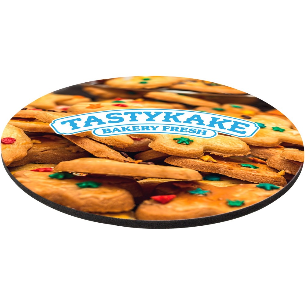Logo Branded 8" Rd 1/16" Thick Full Color Soft Mouse Pad Logo Branded 8" Rd 1/16" Thick Full Color Soft Mouse Pad