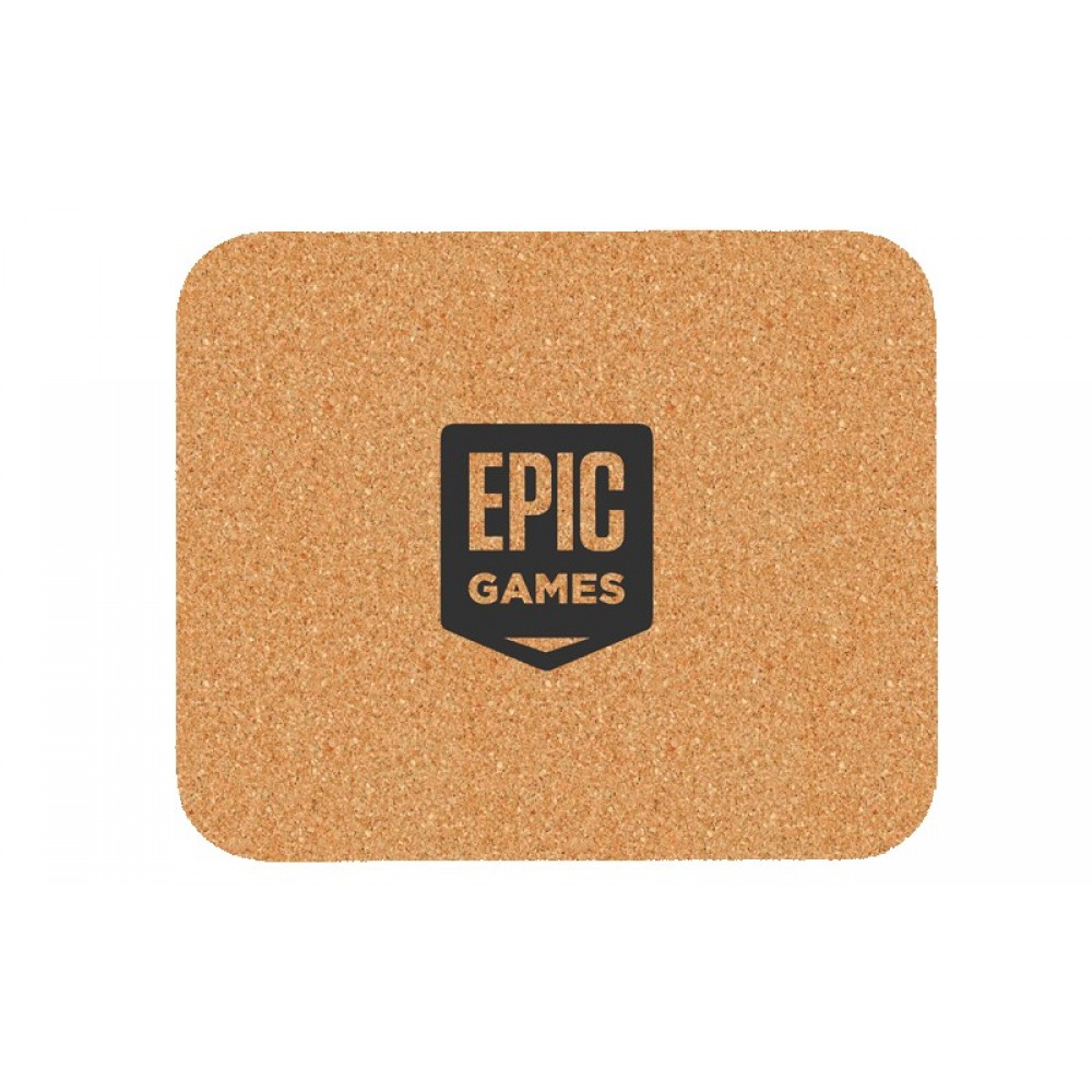 Rectangle Cork Mouse Pad with Logo