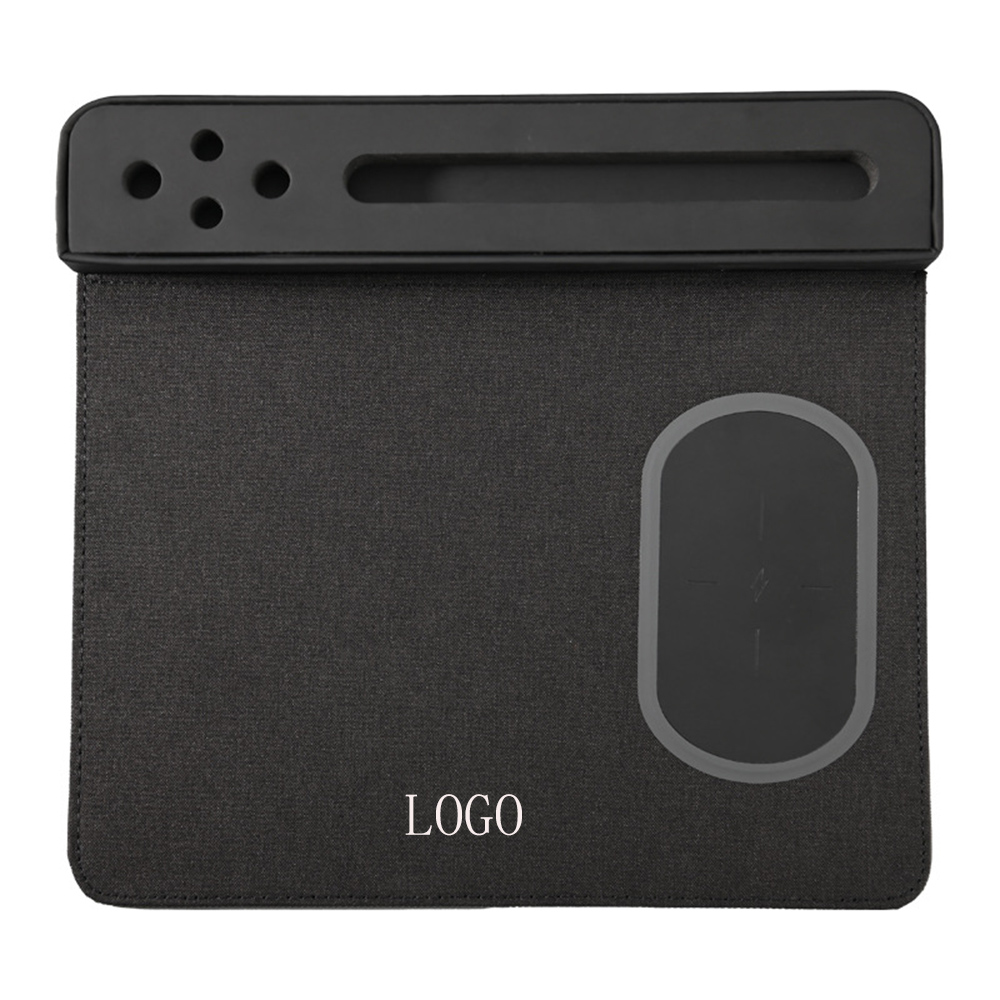 Logo Branded Wireless Charger Mouse Pad