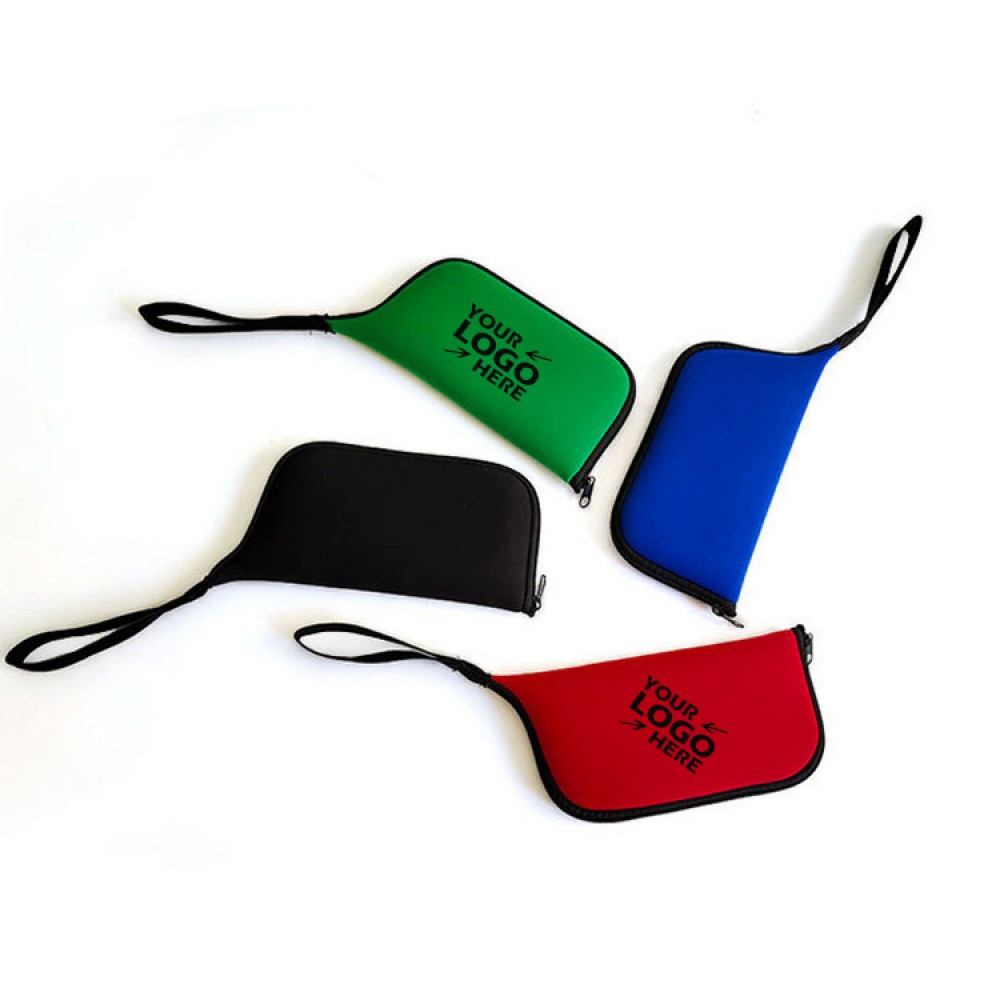 Neoprene Multi-Functional Mouse Storage Bag Pad with Logo