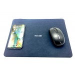 PU Wireless Charger Mouse Pad with Logo