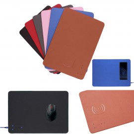 Wireless Charging Mouse Pad with Logo  Wireless Charging Mouse Pad with Logo