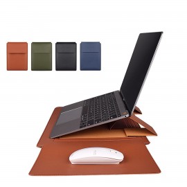 Multifunctional Laptop Sleeve -Stand Set with Logo  Multifunctional Laptop Sleeve -Stand Set with Logo