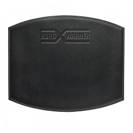 Brescia Leather Mouse Pad with Logo