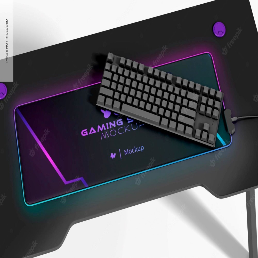 Logo Branded Sublimation Oversized Gamer Mouse Pad