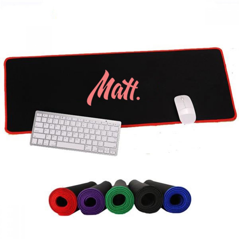 Custom Imprinted Extended Non-slip Mouse Pad Custom Imprinted Extended Non-slip Mouse Pad