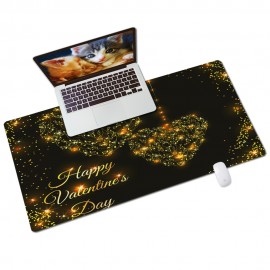 Logo Branded Huge Mouse Pad w/Shinning Heart,31.5''Lx15.7''W
