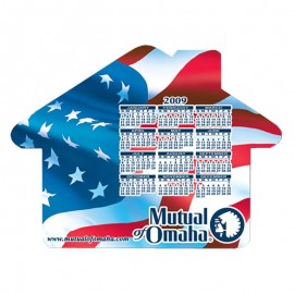 Customized 8"X8" House Shape Hard Top Custom Mouse Pad with 1/8" Foam Base