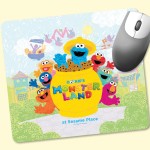 Logo Branded Origin'L Fabric 7.5x8.5x1/8" MousePad