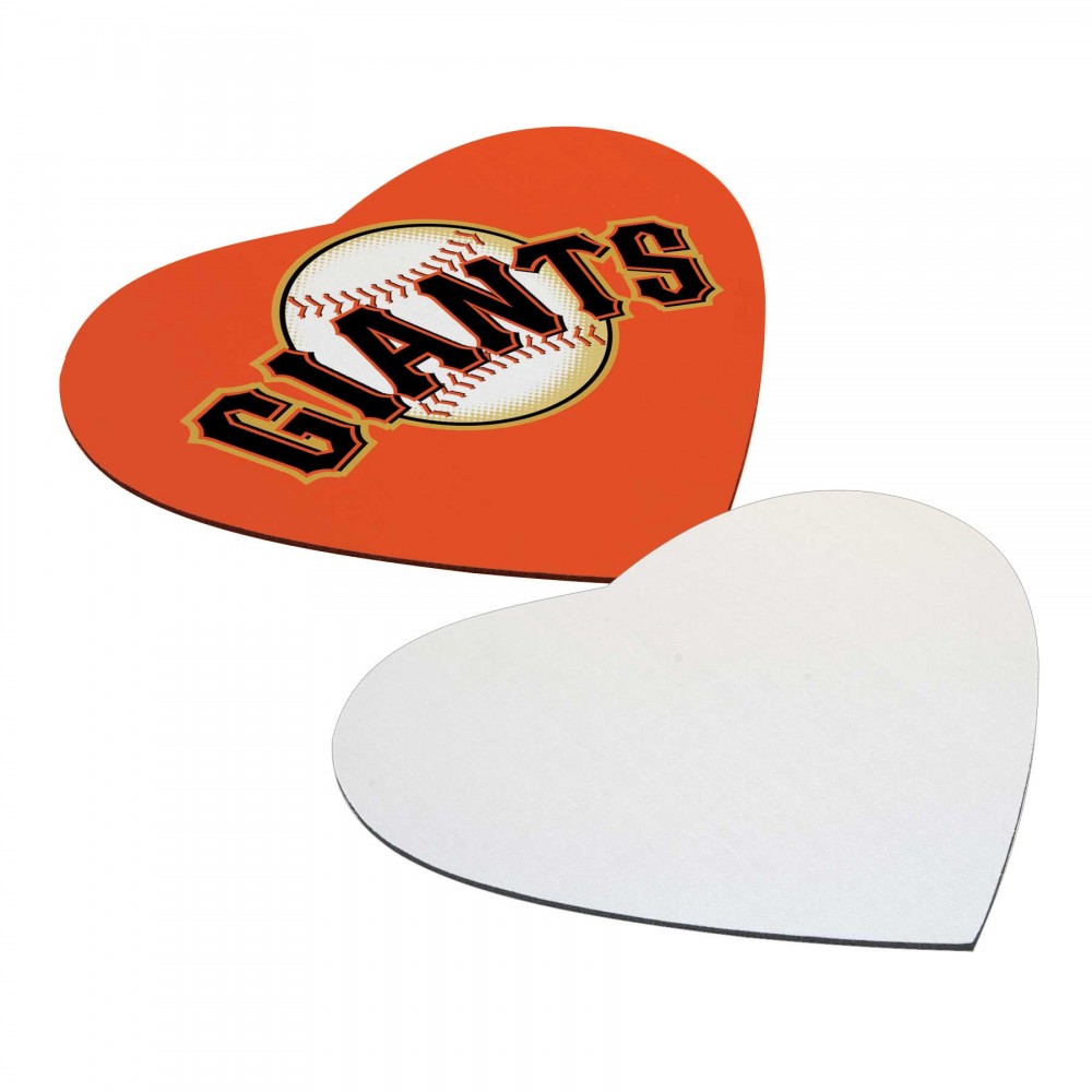 Photo Mouse Pad - 3 Mm Heart Custom Imprinted Photo Mouse Pad - 3 Mm Heart Custom Imprinted
