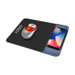 Logo Branded Wireless Phone Charger Mouse Pad