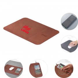 15W Quick Wireless Charger Mouse Pad with Logo