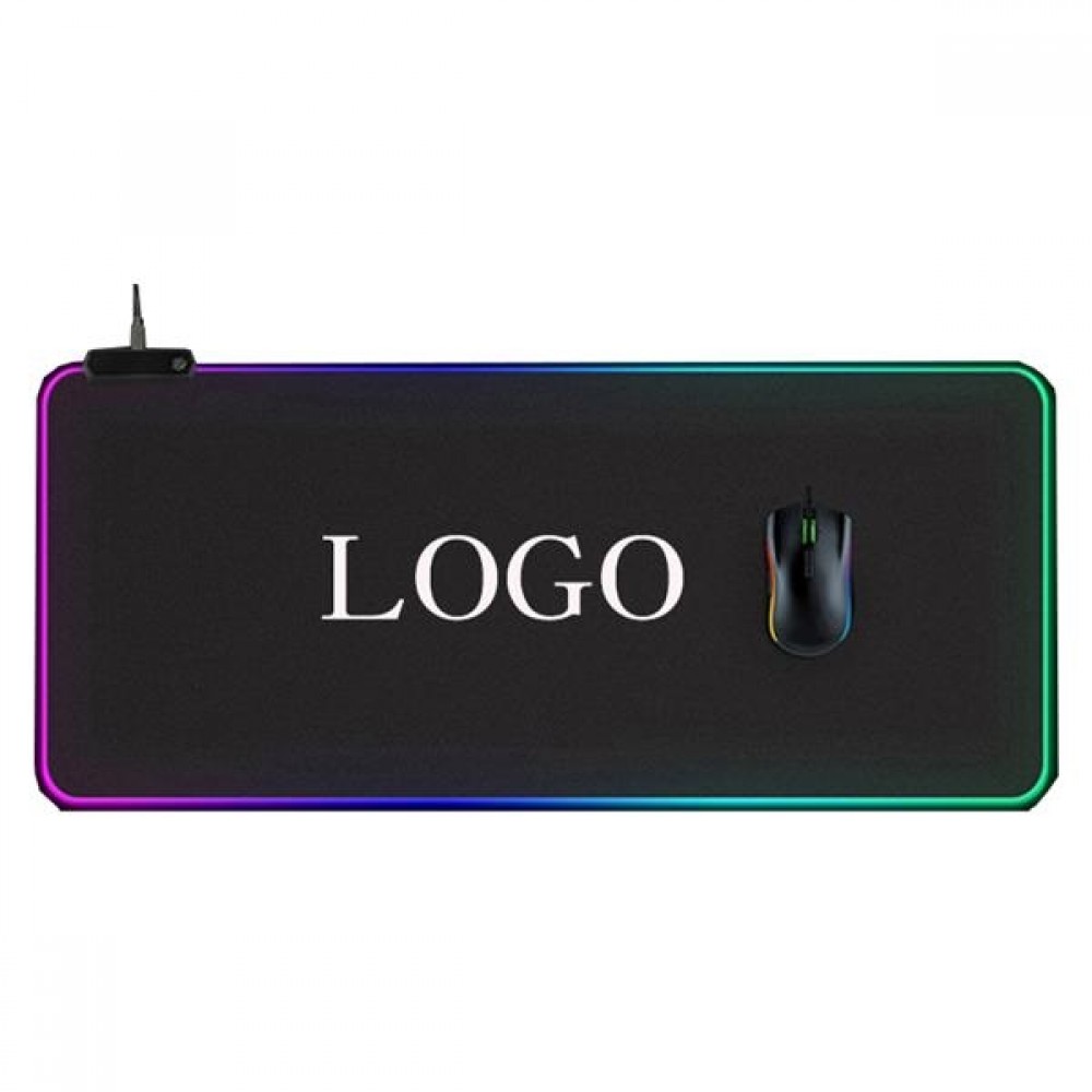 Custom Imprinted LED Gaming Mouse Pad