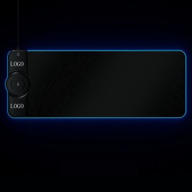 Promotional 15 Watt Wireless Charging RGB Mouse Pad  Promotional 15 Watt Wireless Charging RGB Mouse Pad
