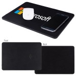 Logo Branded Qi Mousepad - Jumbo Wireless Charger