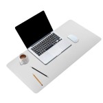 Promotional Large Desk Leather Desk Pad Mat for Keyboard and Mouse