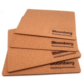 Rectangle Cork Mouse Pad Logo Branded