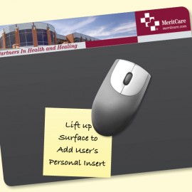 Custom Frame-It Lift Heavy Duty 8"x9.5"x1/16" Lift-Top Window MousePad