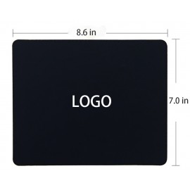 Computer Mouse Pad With Rubber Bottom with Logo
