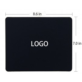 Computer Mouse Pad With Rubber Bottom with Logo  Computer Mouse Pad With Rubber Bottom with Logo