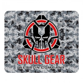 Digi Camo Full Color Dye Sublimation Rectangular Shaped Premium Rubber Mouse Pads (9"x7-1/8") with Logo